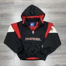 Vintage Starter Calgary Stanpeders Youth Jack...