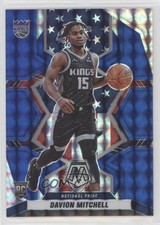 2021-22 Panini Mosaic National Pride Blue Prizm 28/99 Davion Mitchell #254 1u6