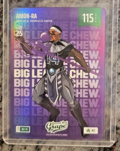 Amon-Ra St. Brown Bo Jackson Battle Arena NSCC Big League Chew Grape BLC-15