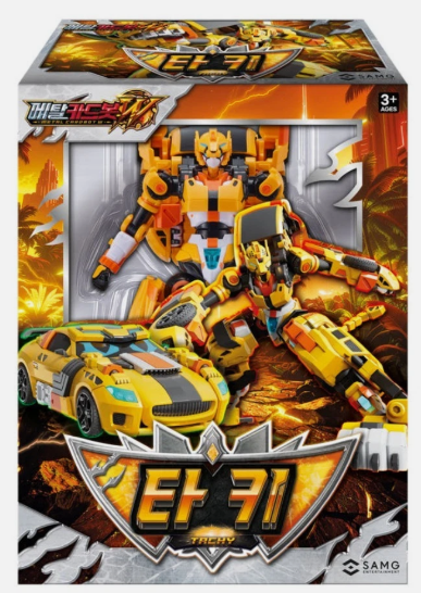 ×TFC コラボ MARACATU FIREBIRD TT 2XL Metal Cardbot W Tachy Transformer Robot Cheetah Sports Car Korean