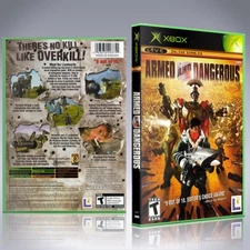 XBox Replacement Case - NO GAME - Armed and Dangerous