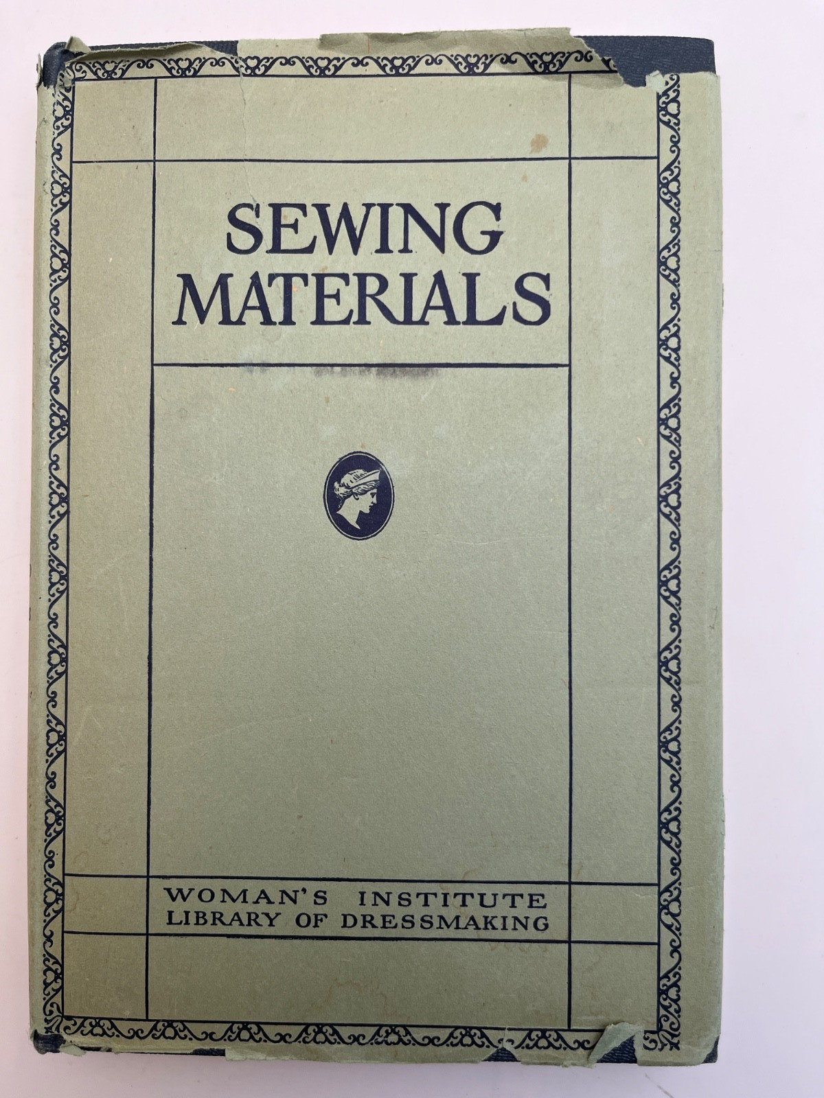 Woman’s Institute Library Of Dressmaking 1923 Textiles, Lace Embroideries Sewing