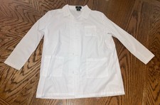 Abrigo de laboratorio para niños uniformes naturales - blanco talla 12/14 juego de vestir