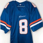 ​DEMARCUS LAWRENCE Signed Boise State Blue Custom Jersey Auto Beckett BAS COA — photo 6