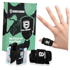 2Pcs Thumb Finger Splint with 2 Metal Bar | Ajustable Trigger Finger Large