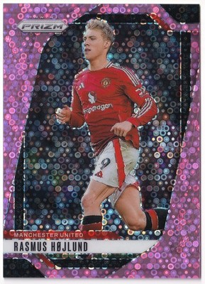 Panini Prizm Premier League 2024-25 Rasmus Hojlund /149 Pink Breakaway