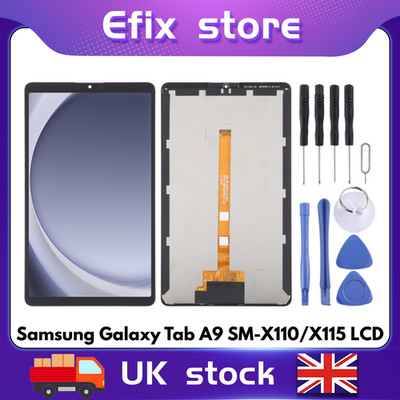 Für Samsung Galaxy Tab A9 SM-X110 SM-X115 LCD Display Touchscreen Digitizer - UK