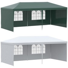 Outsunny Tendone da Giardino Pieghevole per Feste ed Eventi