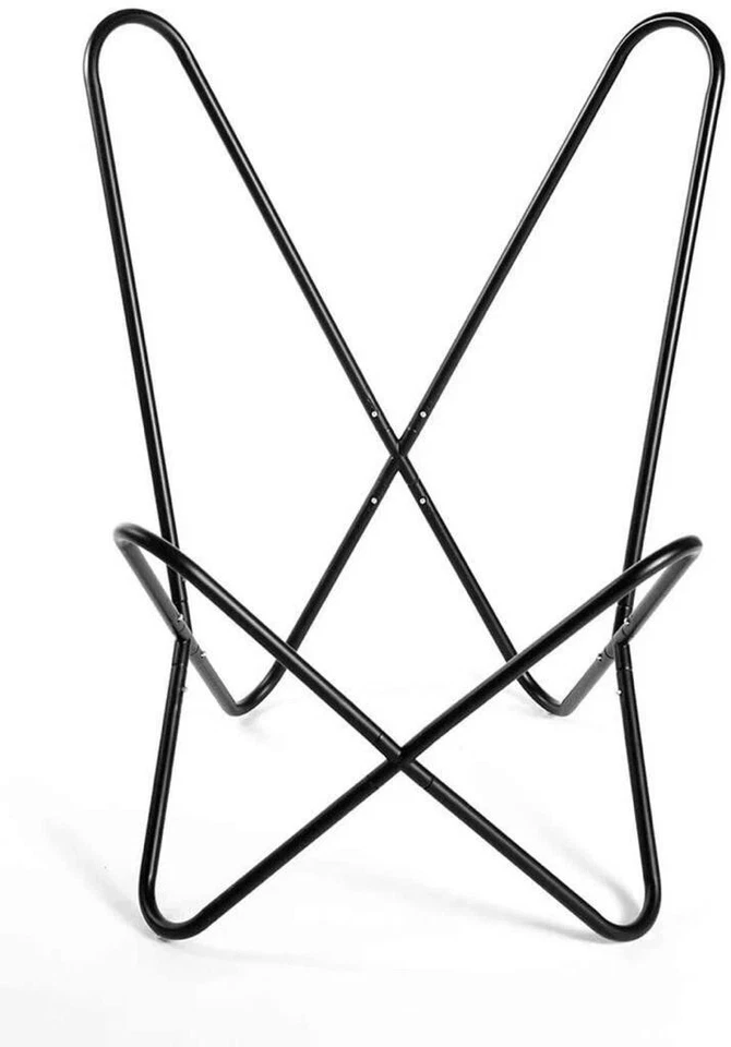 Silla mariposa de cuero hecha a mano sillones vintage muebles de hogar y jardín Foto 2 de 4