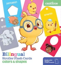 Susie Jaramillo Canticos Bilingual Stroller Flash Cards: Colors & S (Board Book)