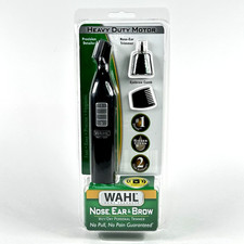 Wahl Ear Nose  Brow Wet/Dry Personal Trimmer Battery Operated Grooming Kit New
