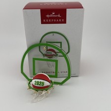 Hallmark Keepsake 2025 Basketball Star Ornament