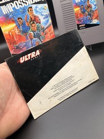 Mission: Impossible (Nintendo, NES, 1990) Complete CIB - Tested Fast Shipping