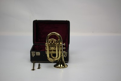 Amati Kraslice Bb Pocket Trumpet 1950's ready to play