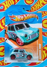 Hot Wheels Morris Mini Track Stars 10/15 (2011) T9760 75/244 Long Card
