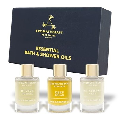 Aromatherapy Associates Life Essentials N 9ml x3 Badeöl Geschenkset