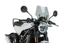 Puig Hi-tech Parts 561-09702S 9702H WINDSCREEN NAKED NEW GEN SPORT SMOKE HUS