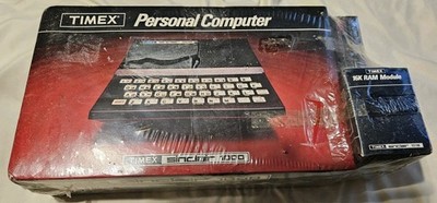 Timex Sinclair 1000 Home Computer w/ 16K RAM Module 1016 Vintage. New in package