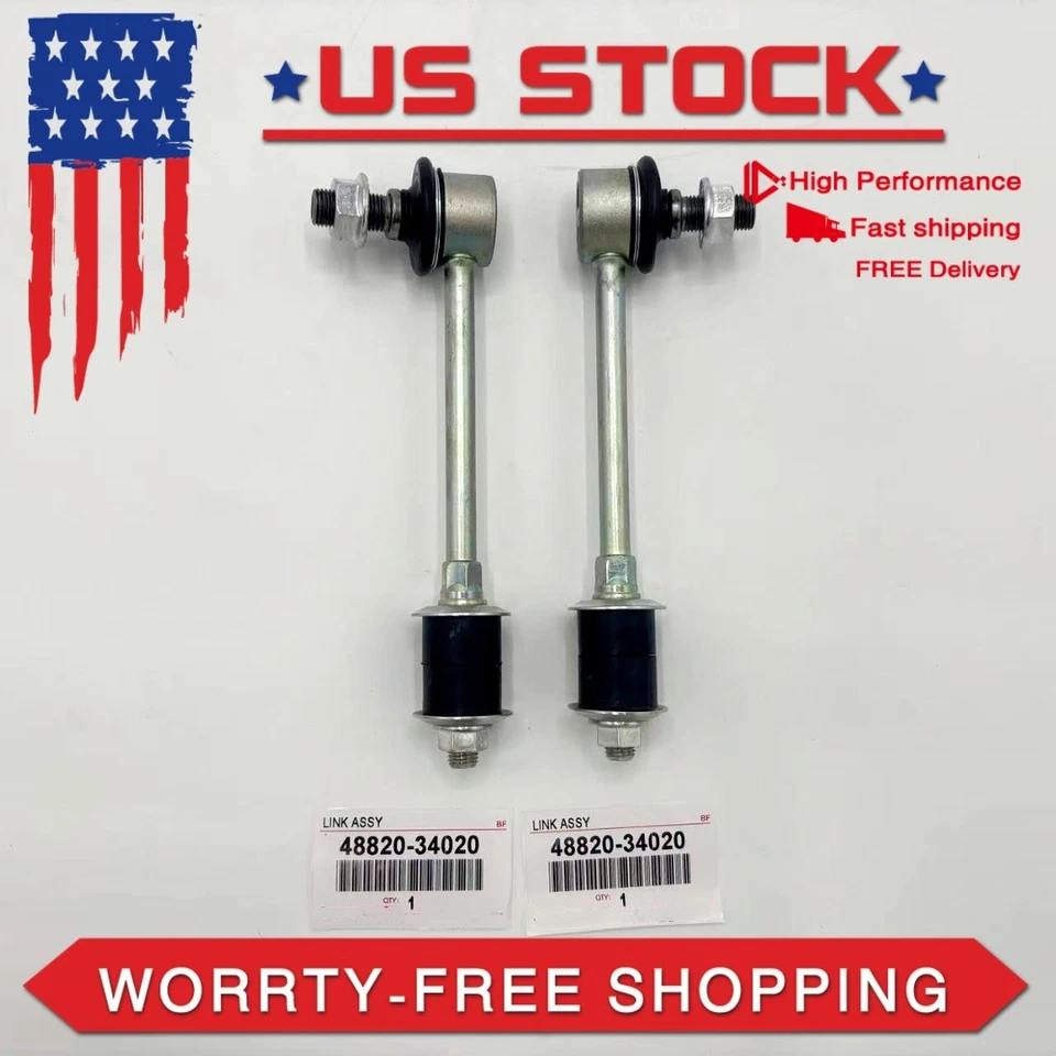 OEM Front Stabilizer Sway Bar End Links Kit for Toyota 4Runner Tundra Tacoma - Изображение 2 из 4