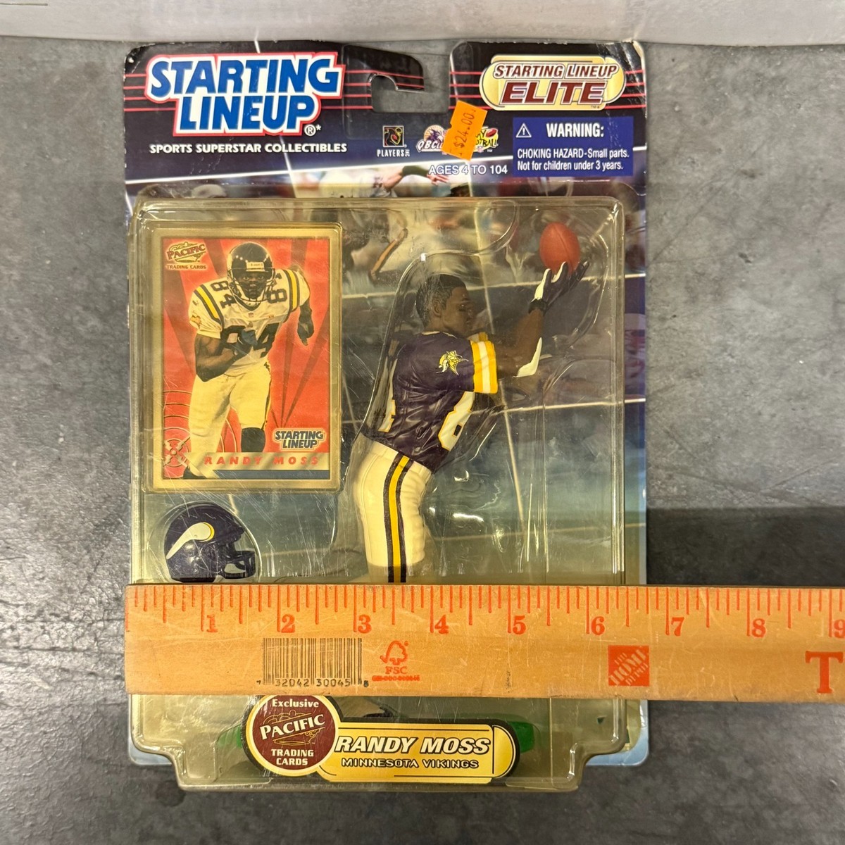2000 Hasbro Starting Lineup Elite Randy Moss Minnesota Vikings