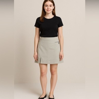 Jamie Sadock Golf Skort Women s 18 Light Green Activewear Pockets Shorts Lined