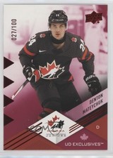 2024 Upper Deck Team Canada Juniors Exclusives 27/100 Denton Mateychuk #42 12v7