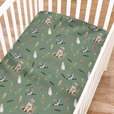 Wild Duck Hunting Hunter Baby Crib Sheets for Boy Girl 52"x28" Mallard Duck R...