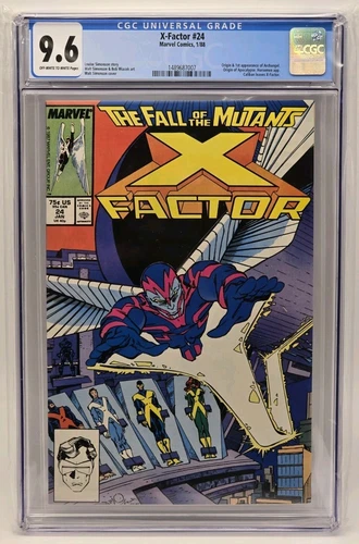 X-Factor #24 CGC 9.6 First Appearance Of Archangel Marvel Comics 1988