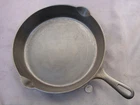 Vintage Griswold No.10 716E Cast Iron Skillet Small Logo
