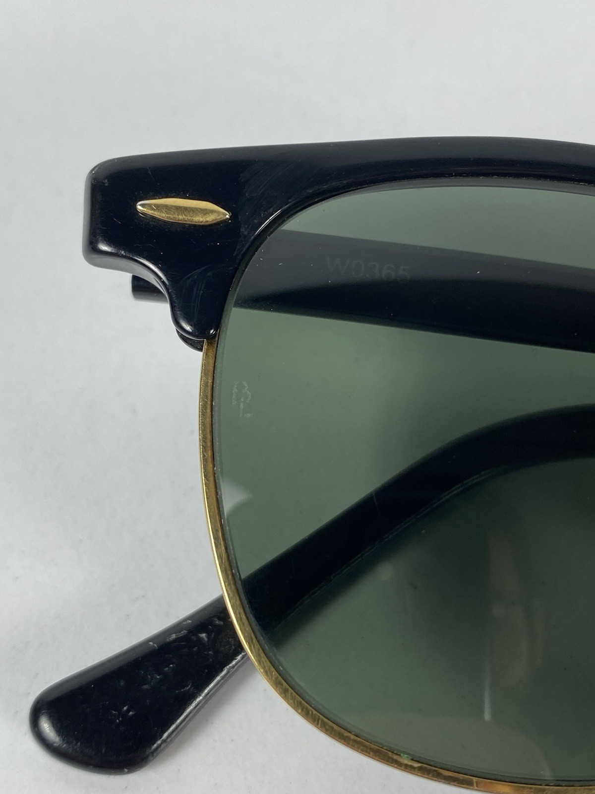 Ray-Ban B&L Bausch & Lomb Vintage Browline Sunglasses USA - W0365