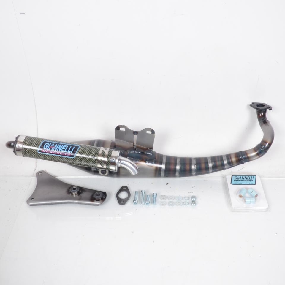 Pot Giannelli 31604E d'échappement en acier haute résistance pour Yamaha Neos 50