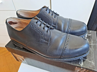 Handmacher Derby Shoes Shoe Manufacture 45 46 UK10.5 US11.5 Wood Nailed