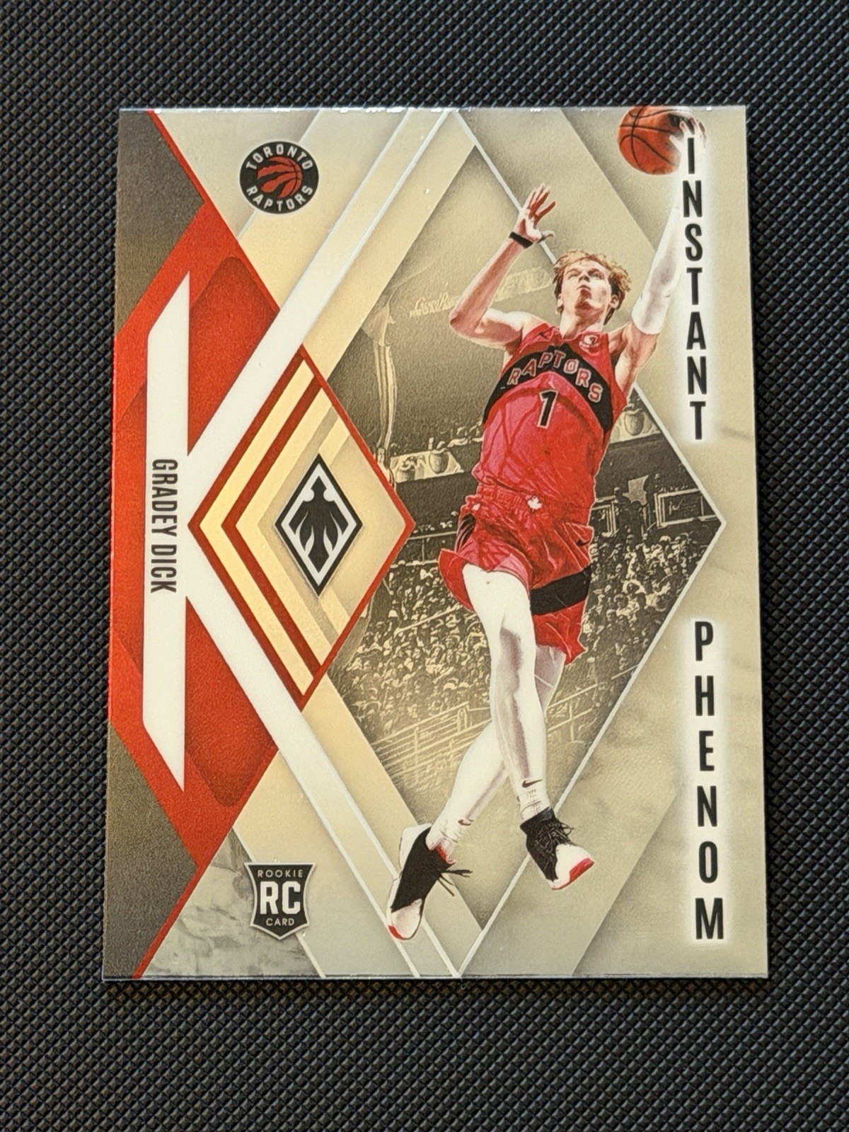 2023-24 Panini Phoenix Instant Phenom Gradey Dick Rookie #23 | Raptors