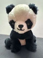Vintage 1978 Panda Plush Toy By Dakin - Soft Black White Stuffed Animal Collec
