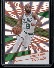 2024 Panini Revolution Derrick White Sunburst /75 #18 Celtics
