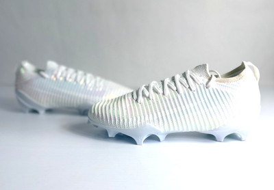 Under Armour Blur Pro Lace Up Football Cleats White Men's Size 10 3028220-100