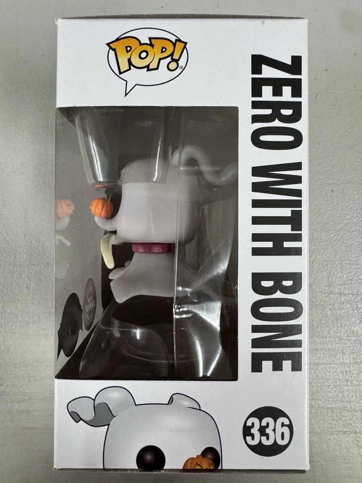 Zero with Bone (GLOW CHASE) 336 ~ Disney ~ Vinilo Funko Pop ~ GITD Foto 3 de 4