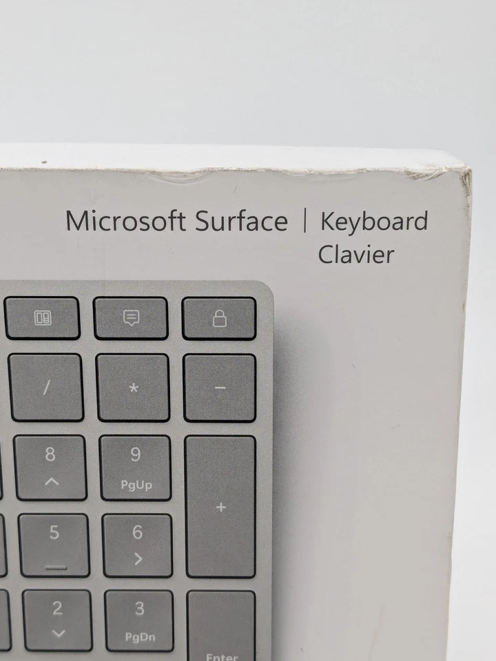 Microsoft Surface Full-size Wireless Keyboard 2nd Edition - Silver | EP2-04209 - Image 2 of 4