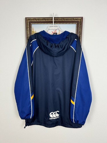 Chaqueta de Colección Canterbury Leinster Rugby Union Azul Con Capucha Camiseta de Pista para Hombres Talla L - Imagen 15 de 17
