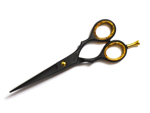 Professional Hairdressing Barber Salon Hair BLACK Scissors Shears Razor Blade - Picture 4 of 4