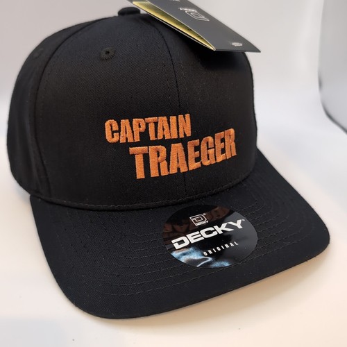 Captain Traeger Decky 5 Panel Relaxed Cotton Blend Hat Cap New With Tags - Picture 9 of 18