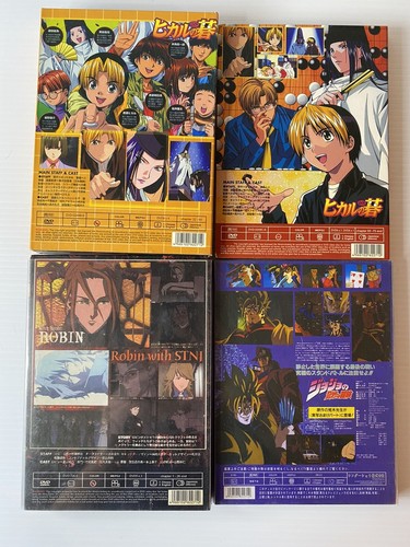 Jo-Jos Bizarre Adventure Witch Hunter Robin And More Anime DVD x 4 Lot - Picture 2 of 2