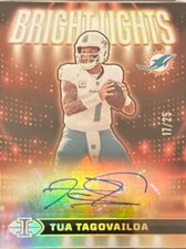 2024 Panini Illusions Bright Lights Signatures#22 Tua Tagovailoa 17/25