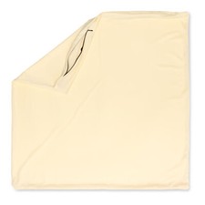 18" x 18" Cover Throw Pillowcases - 85/15 Silky Off white- Creme
