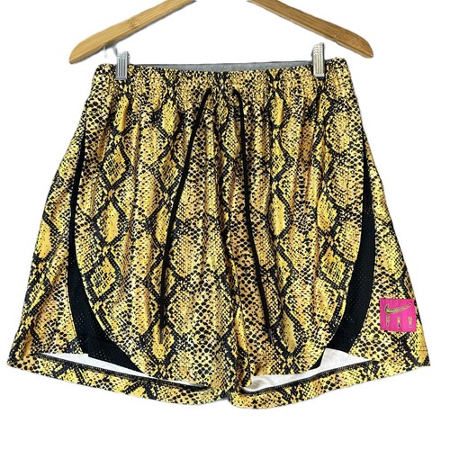 Nike DriFIT Rebel Fly Basketball Shorts Women's M Vivid Sulfur Black