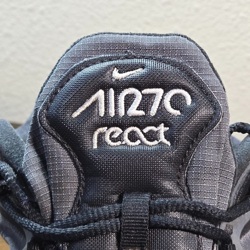 Nike Air Max 270 React WTR Waterproof Men's Shoes Size 11.5 Black - Picture 10 of 14
