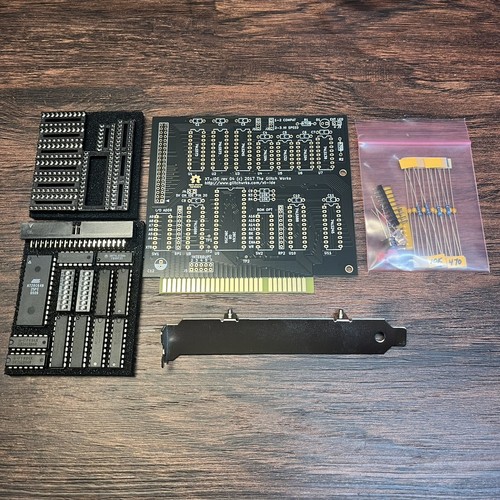 XT-IDE ISA 8-Bit IDE Controller DIY Kit XTIDE Including Bracket & Sockets - Picture 1 of 5