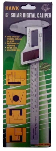 6" SOLAR DIGITAL CALIPER - TM-95501-86 - Picture 3 of 3