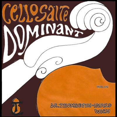 Thomastik Infeld Cello 4/4 dominante Einzelsaiten - verschiedene Spannungsoptionen