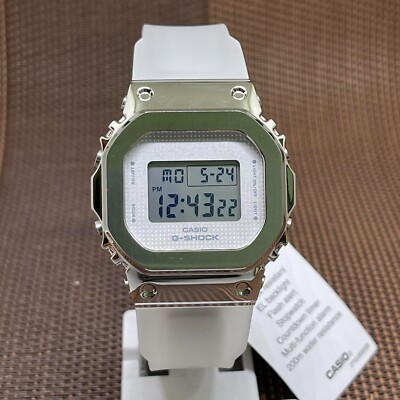 Casio G-Shock GM-S5600SK-7D Digital Metal Semi-Transparent Ladies